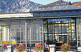 Baveno ferry station lake Maggiore Italy