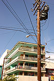 Tijuana home and electric cables Mexico