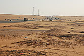 Highway in the desert Saudi Arabia