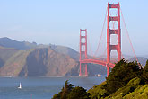 Golden gate landscape San Francisco Usa