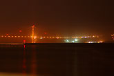 Goden gate by night San Francisco Usa